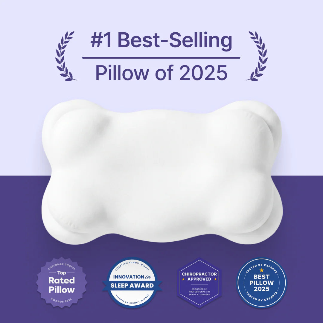 Mellow Cloud Align Pillow: CloudAlign™ Memory Foam Pillow for Sleep Comfort