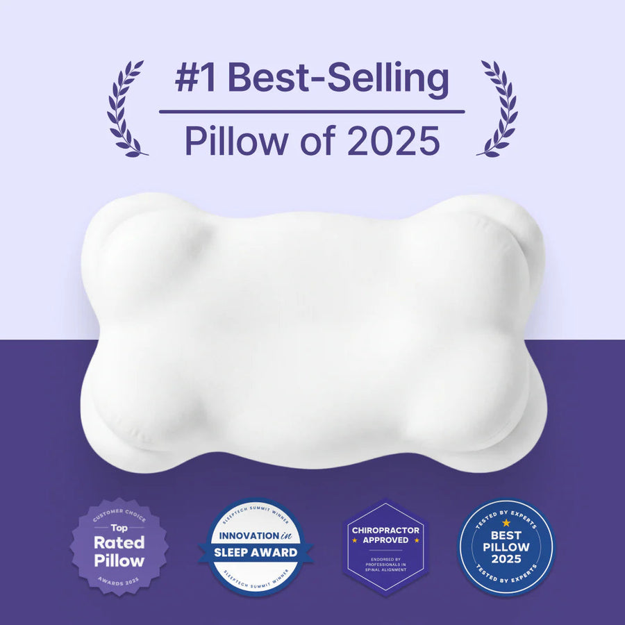 Mellow Cloud Align Pillow: CloudAlign™ Memory Foam Pillow for Sleep Comfort