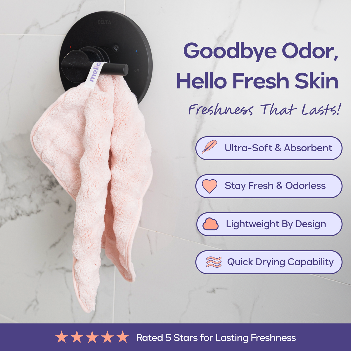 Bubble Washcloths (4-Pack)